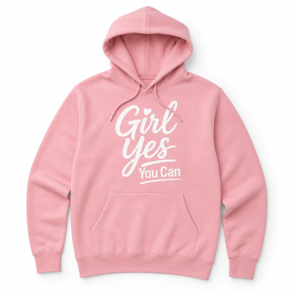 Girl Yes You Can Hoodie